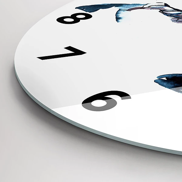 Wanduhr rund mit motiv Tier Natur Altruismus