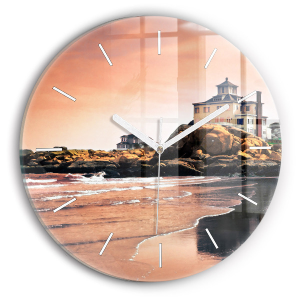 Wanduhr rund Sherman Küste