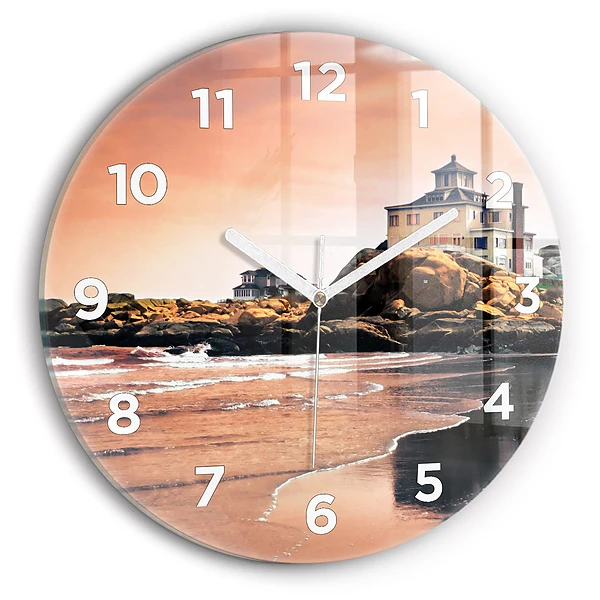Wanduhr rund Sherman Küste