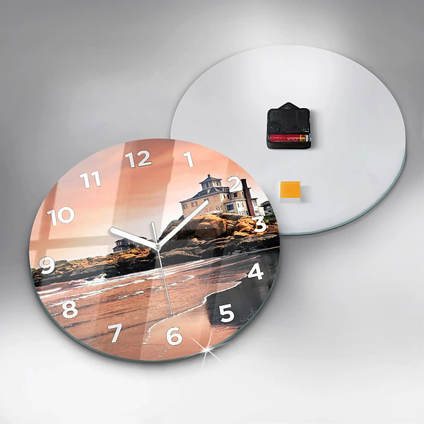 Wanduhr rund Sherman Küste