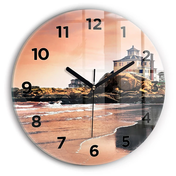 Wanduhr rund Sherman Küste