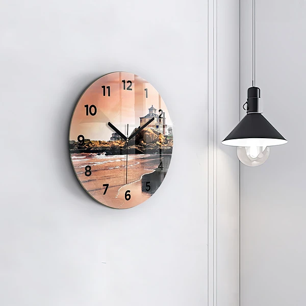 Wanduhr rund Sherman Küste