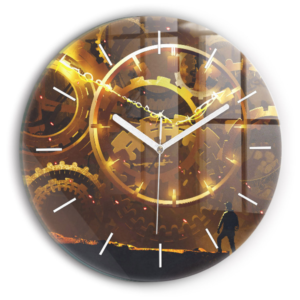 Wanduhr rund Zeit - Mechanismus