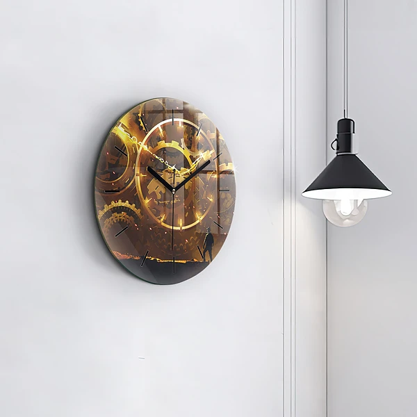 Wanduhr rund Zeit - Mechanismus