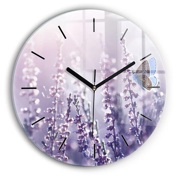 Wanduhr rund Abstraktion