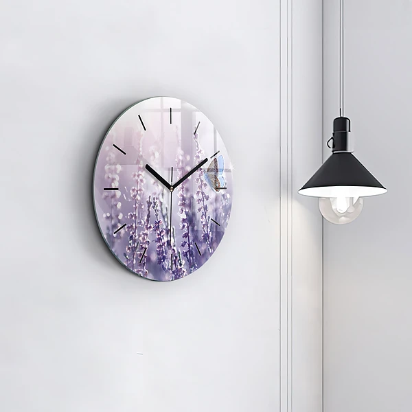 Wanduhr rund Abstraktion