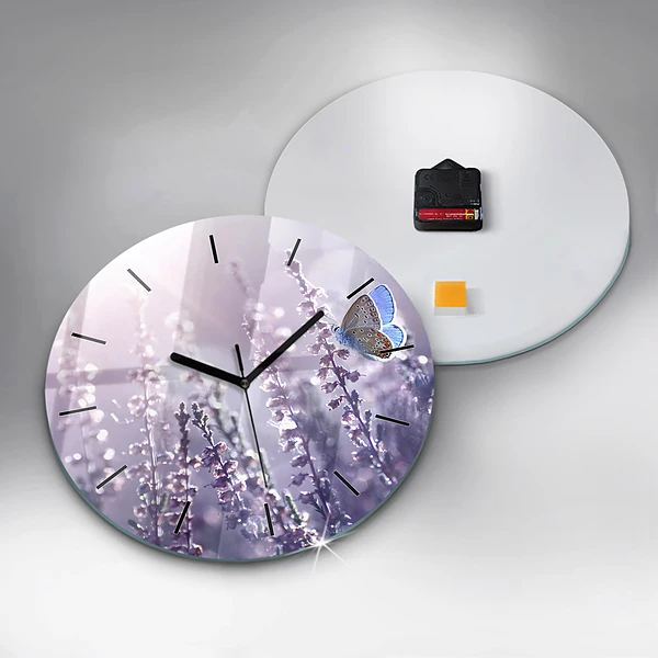 Wanduhr rund Abstraktion
