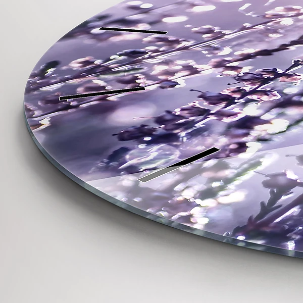 Wanduhr rund Abstraktion
