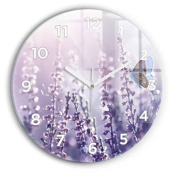 Wanduhr rund Abstraktion