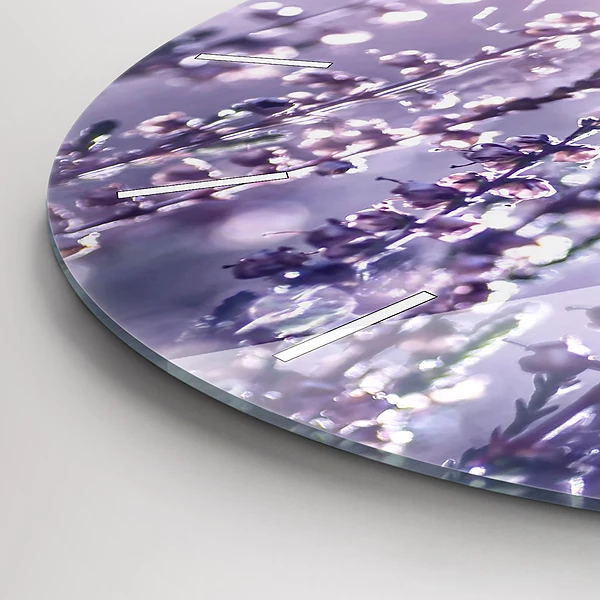 Wanduhr rund Abstraktion