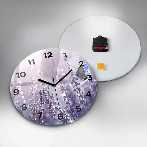 Wanduhr rund Abstraktion