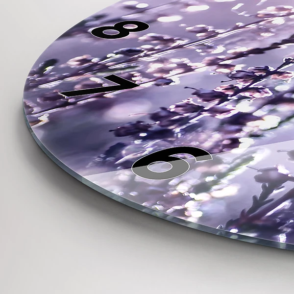 Wanduhr rund Abstraktion