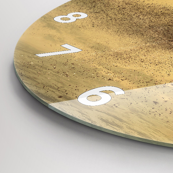 Wanduhr rund Frau in Figur