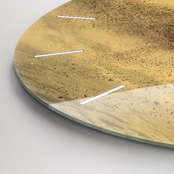 Wanduhr rund Frau in Figur