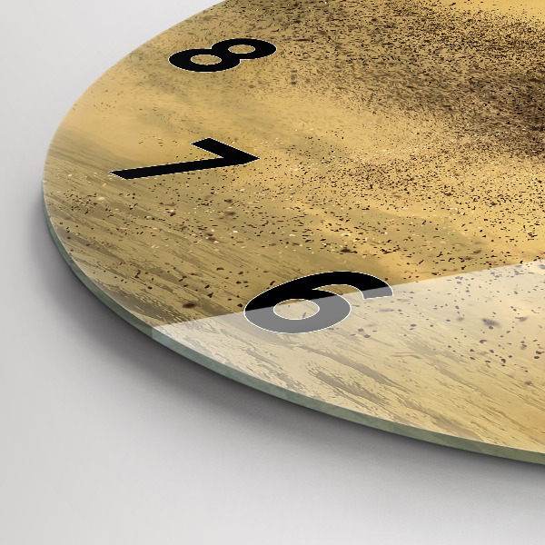 Wanduhr rund Frau in Figur