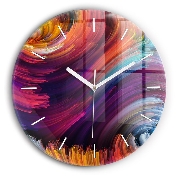 Wanduhr rund mit motiv Abstrakter Verkauf