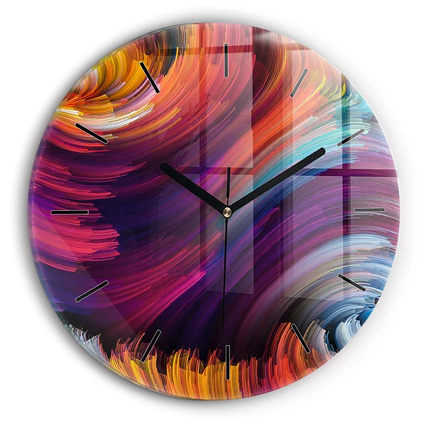 Wanduhr rund mit motiv Abstrakter Verkauf