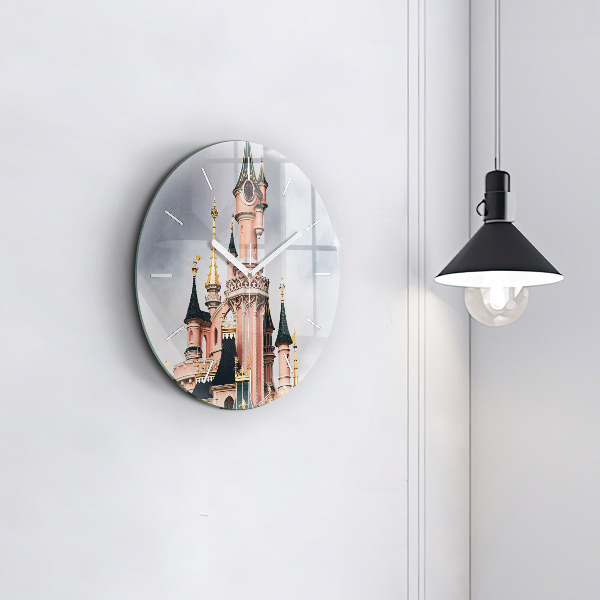 Wanduhr rund Schloss Disneyland in Paris
