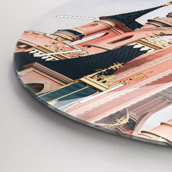 Wanduhr rund Schloss Disneyland in Paris