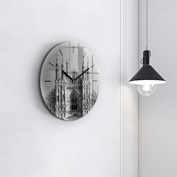 Wanduhr rund Dom von Mailand Kathedrale