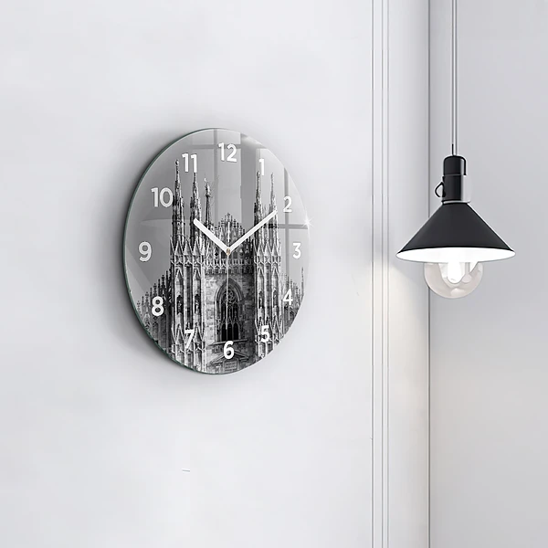 Wanduhr rund Dom von Mailand Kathedrale