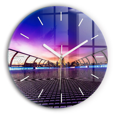 Wanduhr rund mit motiv St. Pauls Kathedrale