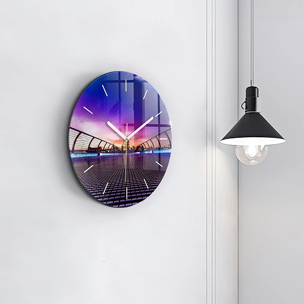 Wanduhr rund mit motiv St. Pauls Kathedrale
