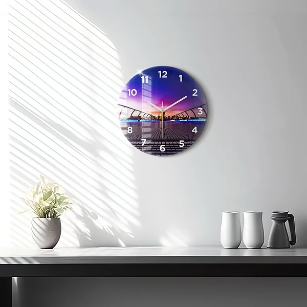 Wanduhr rund mit motiv St. Pauls Kathedrale