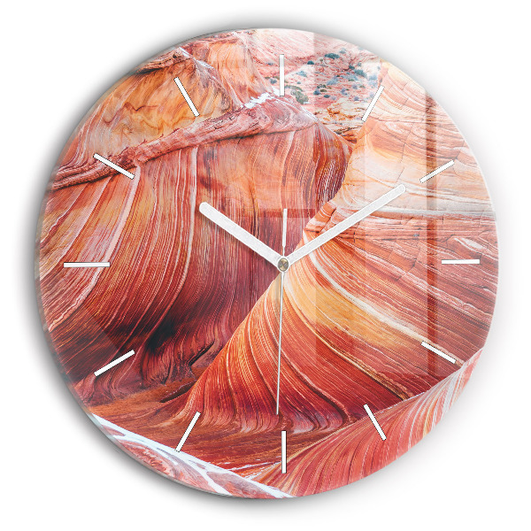 Wanduhr rund Malerischer Grand Canyon