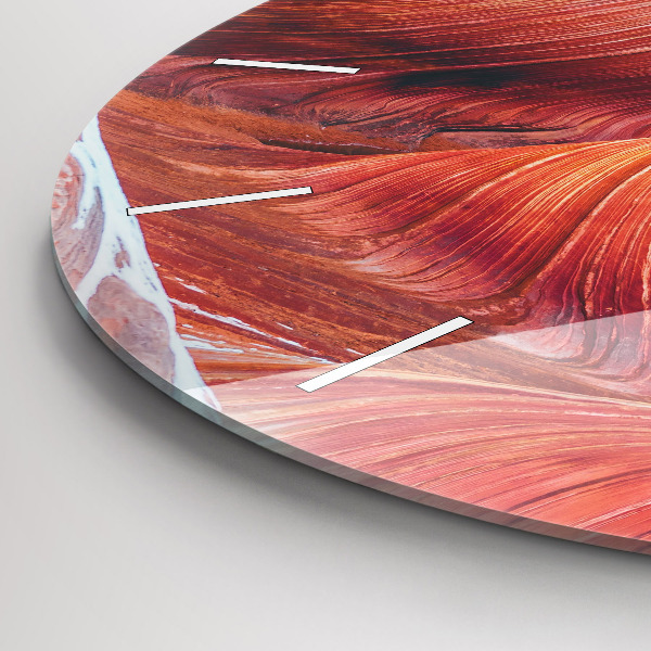 Wanduhr rund Malerischer Grand Canyon