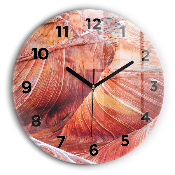 Wanduhr rund Malerischer Grand Canyon