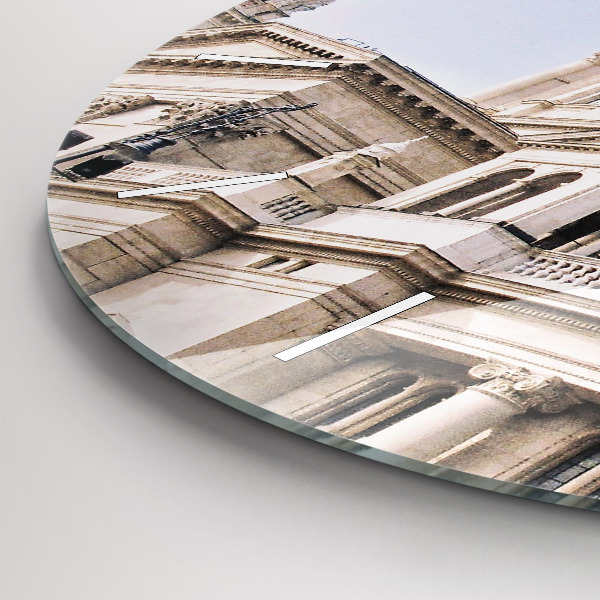 Wanduhr glas rund St. Stephans Basilika