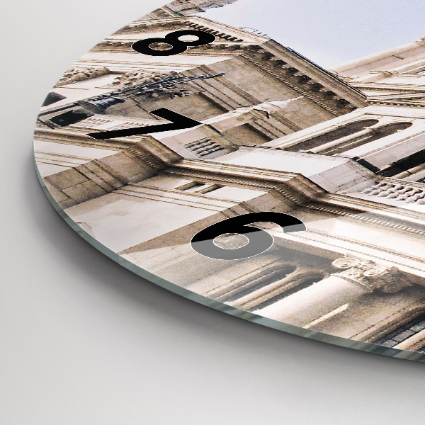 Wanduhr glas rund St. Stephans Basilika