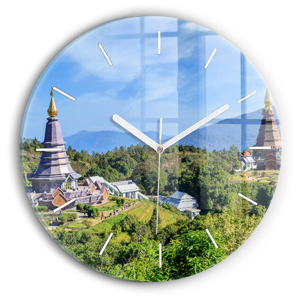 Wanduhr rund Chiang-Mai-Nationalpark