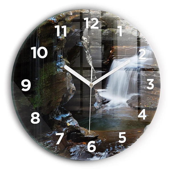 Wanduhr rund mit motiv Golden Gate Bridge