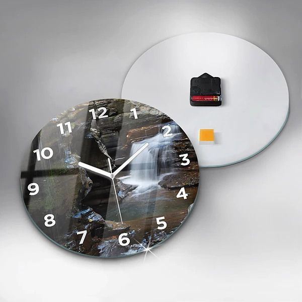 Wanduhr rund mit motiv Golden Gate Bridge