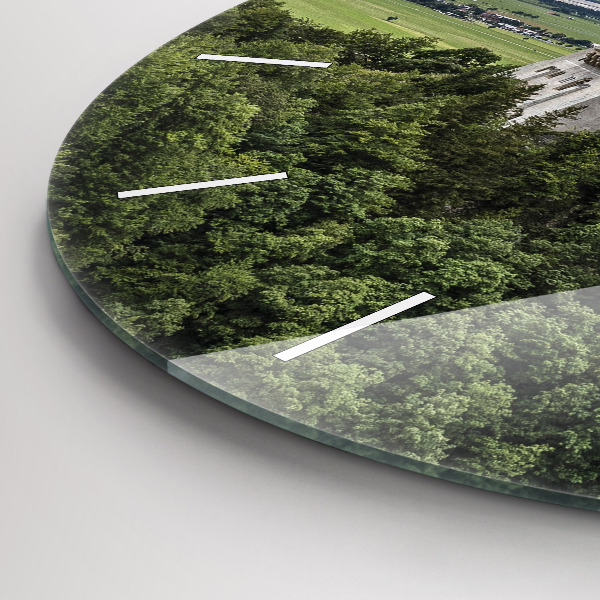 Wanduhr rund Schloss Neuschwanstein