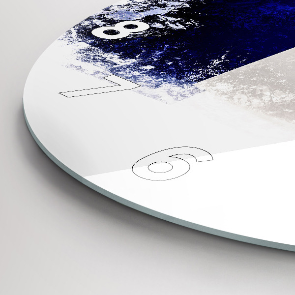 Wanduhr rund Flagge von Frankreich