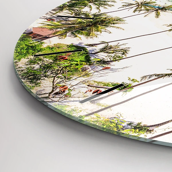Wanduhr rund mit motiv Nationalpark Thailand