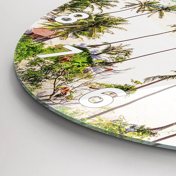 Wanduhr rund mit motiv Nationalpark Thailand