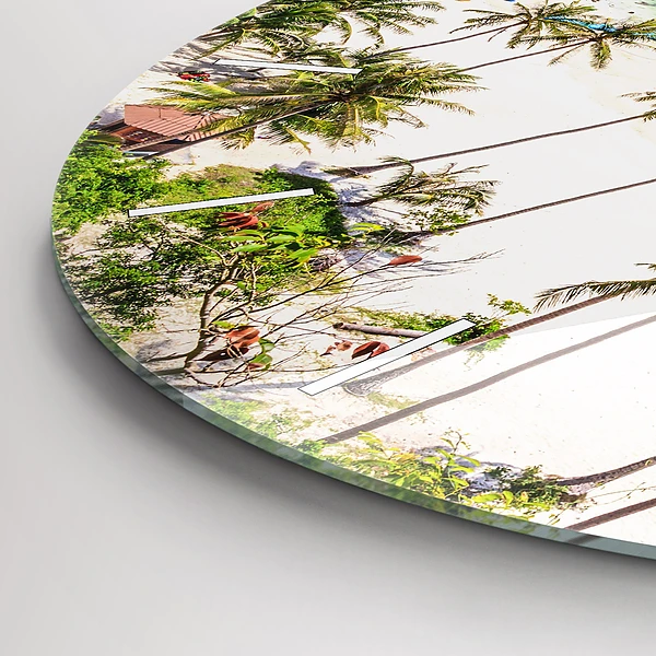 Wanduhr rund mit motiv Nationalpark Thailand
