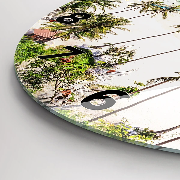 Wanduhr rund mit motiv Nationalpark Thailand