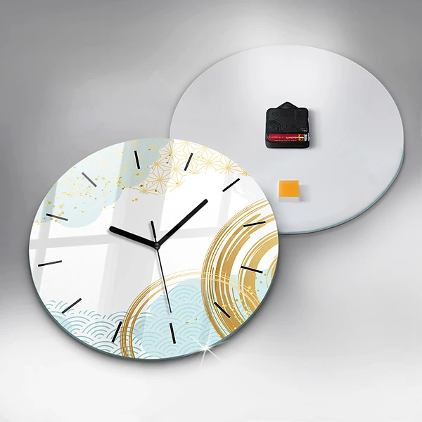 Wanduhr rund mit motiv Dekoratives Muster