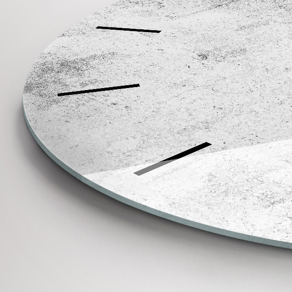 Wanduhr rund mit motiv Betonwand