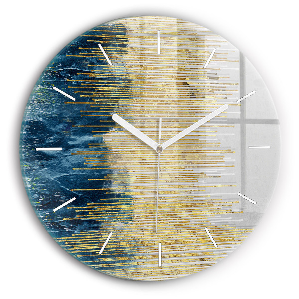 Wanduhr rund mit motiv Dekoratives Muster