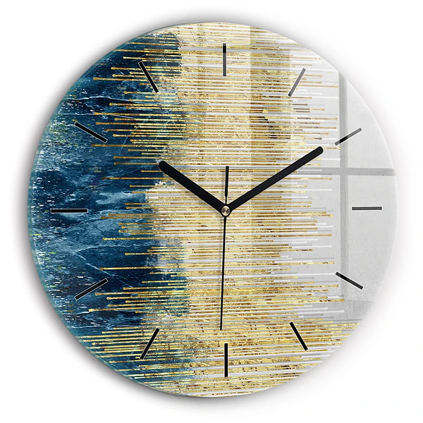 Wanduhr rund mit motiv Dekoratives Muster