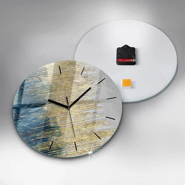 Wanduhr rund mit motiv Dekoratives Muster