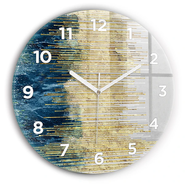 Wanduhr rund mit motiv Dekoratives Muster