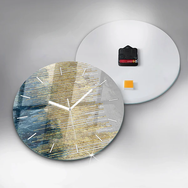 Wanduhr rund mit motiv Dekoratives Muster