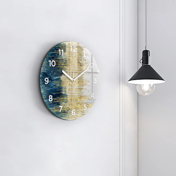 Wanduhr rund mit motiv Dekoratives Muster